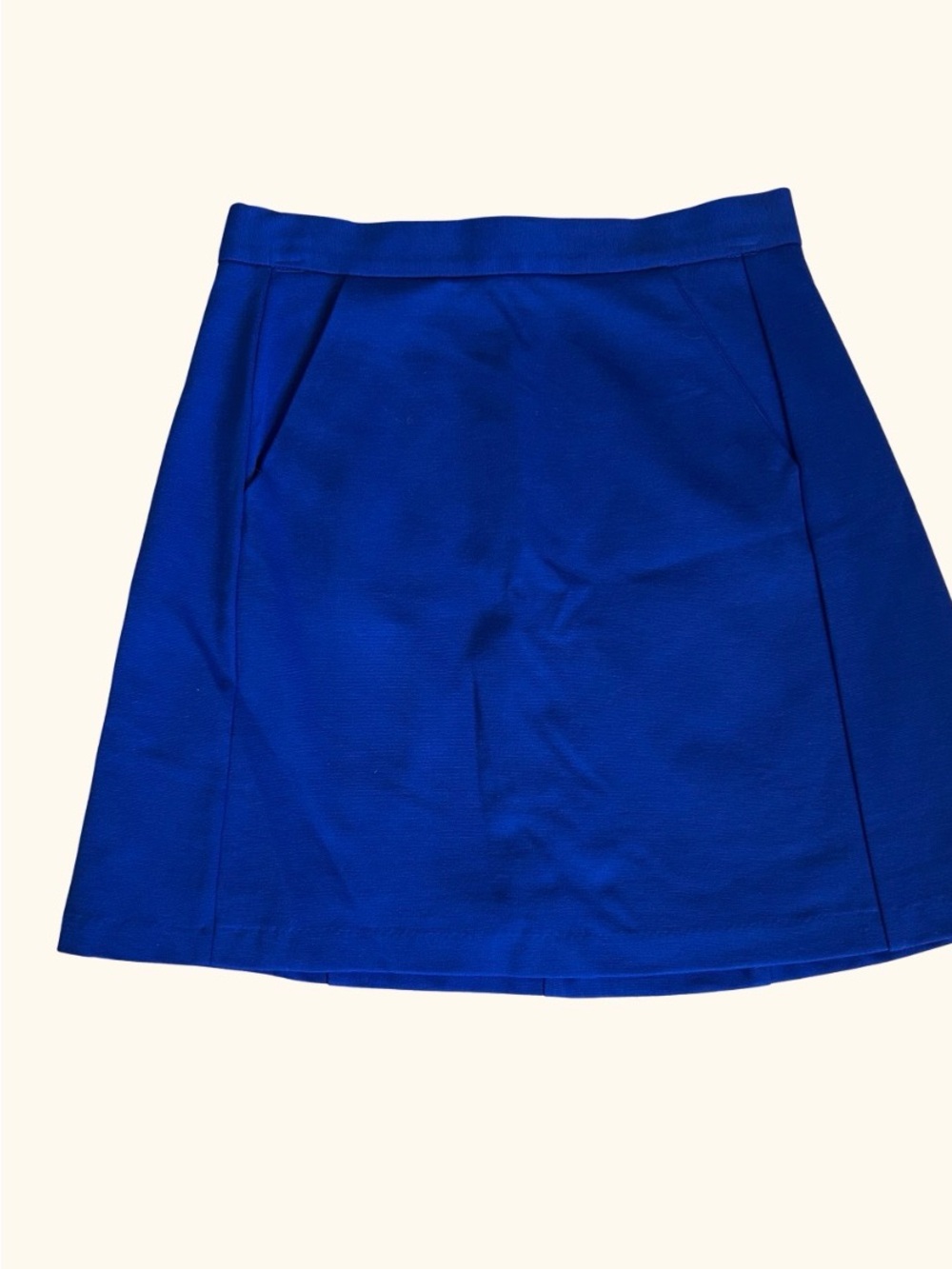 Hutch Mini Skirt Cobalt Blue A-Line Size Small -Anthropologie